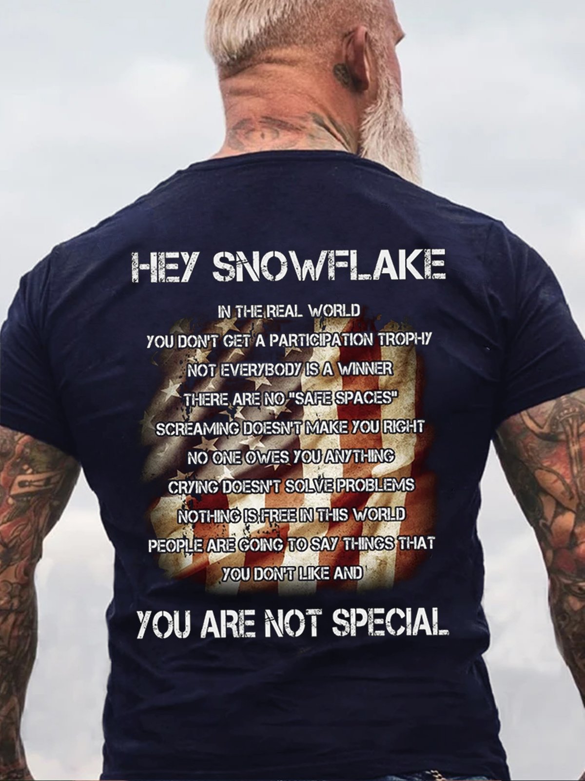 Hey Schneeflocke Sie sind Nicht Besondere Baumwolle T-Shirt