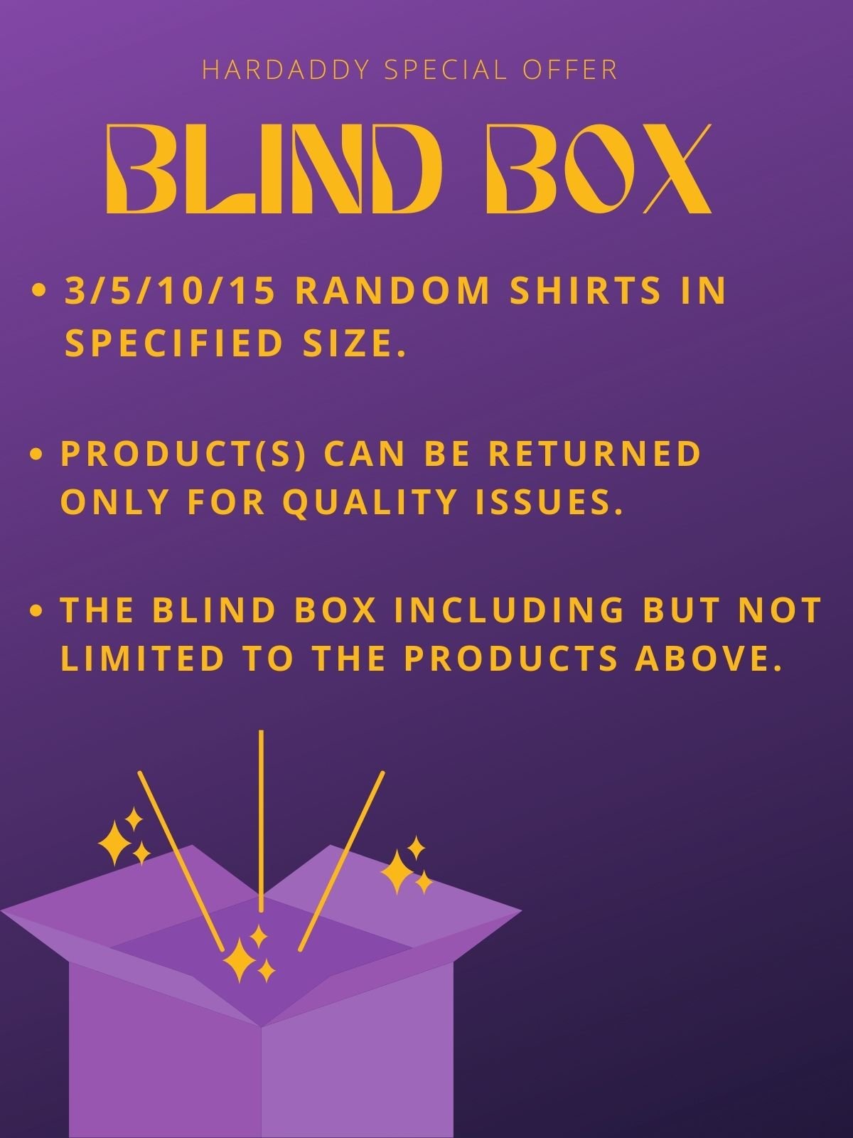 Kleidung für Herren Blind Box 39