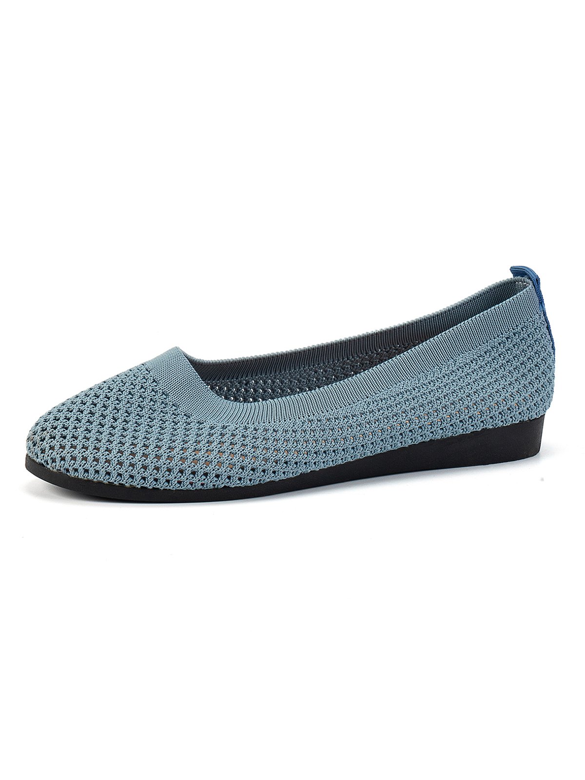 Atmungsaktiv Ausgehöhlt Textil Lässig Flache Schuhe