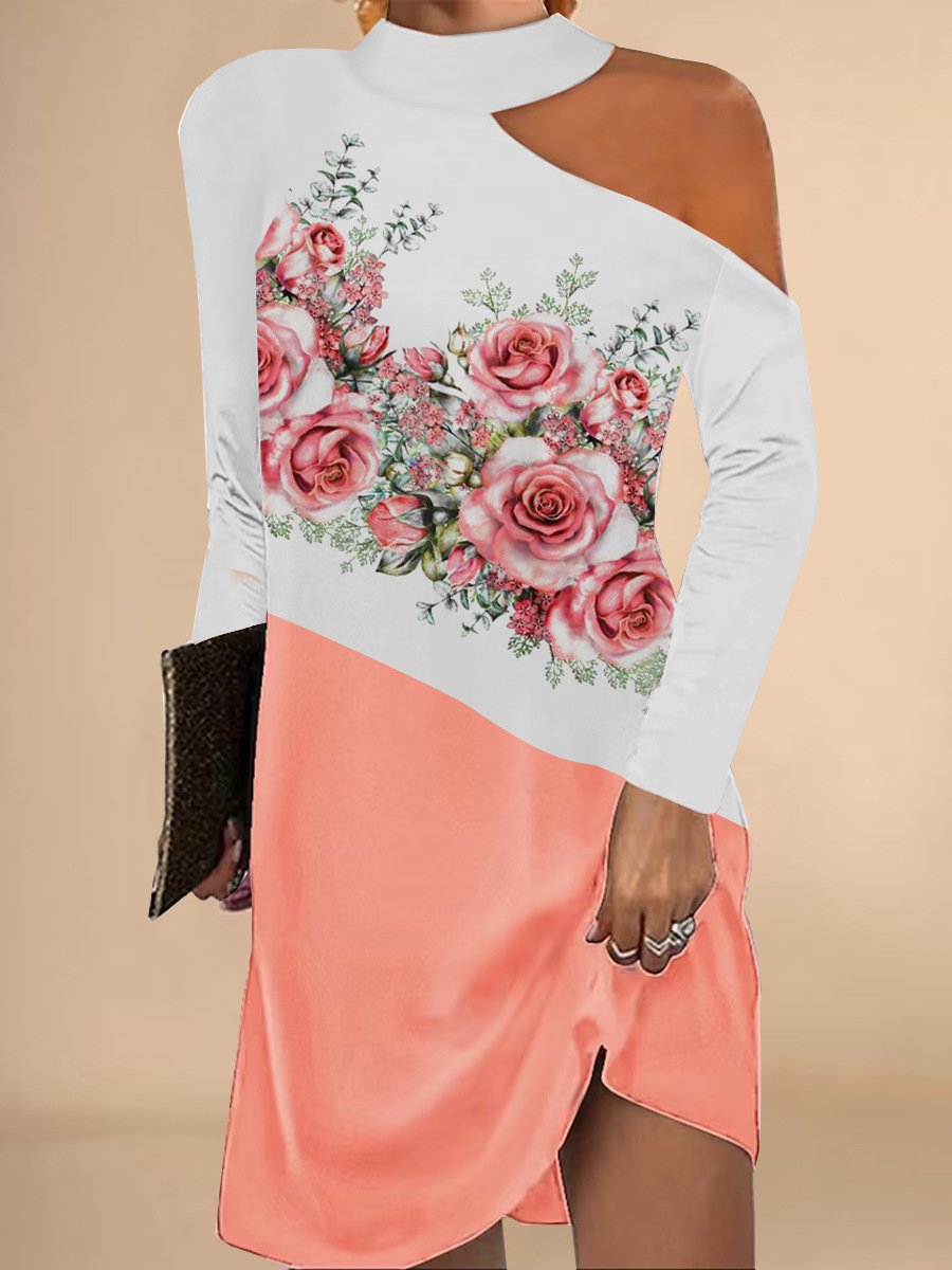 Sonstiges Weit Freizeitkleid Mit Nein