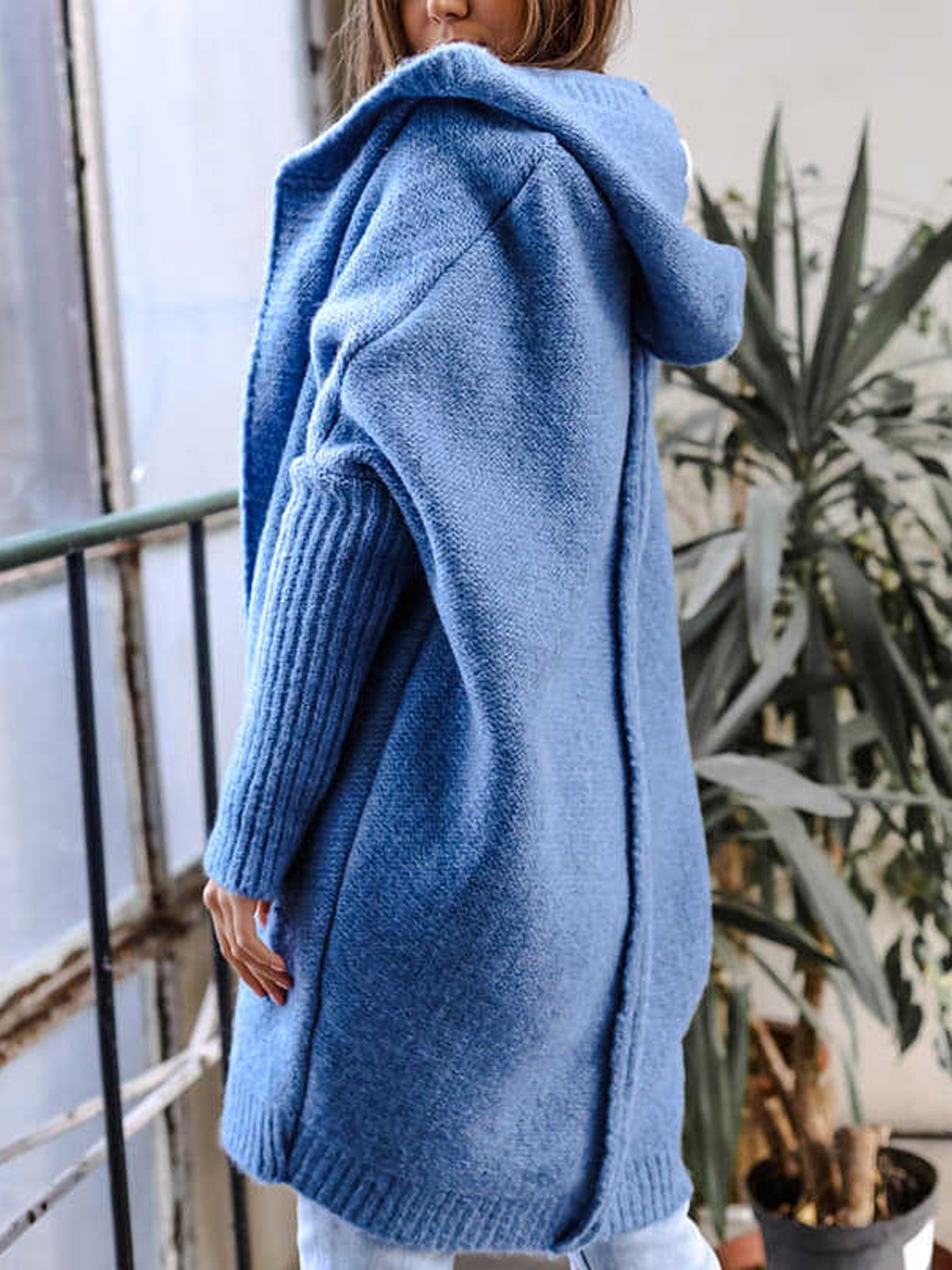 Wolle/Stricken Lässig Strickjacke