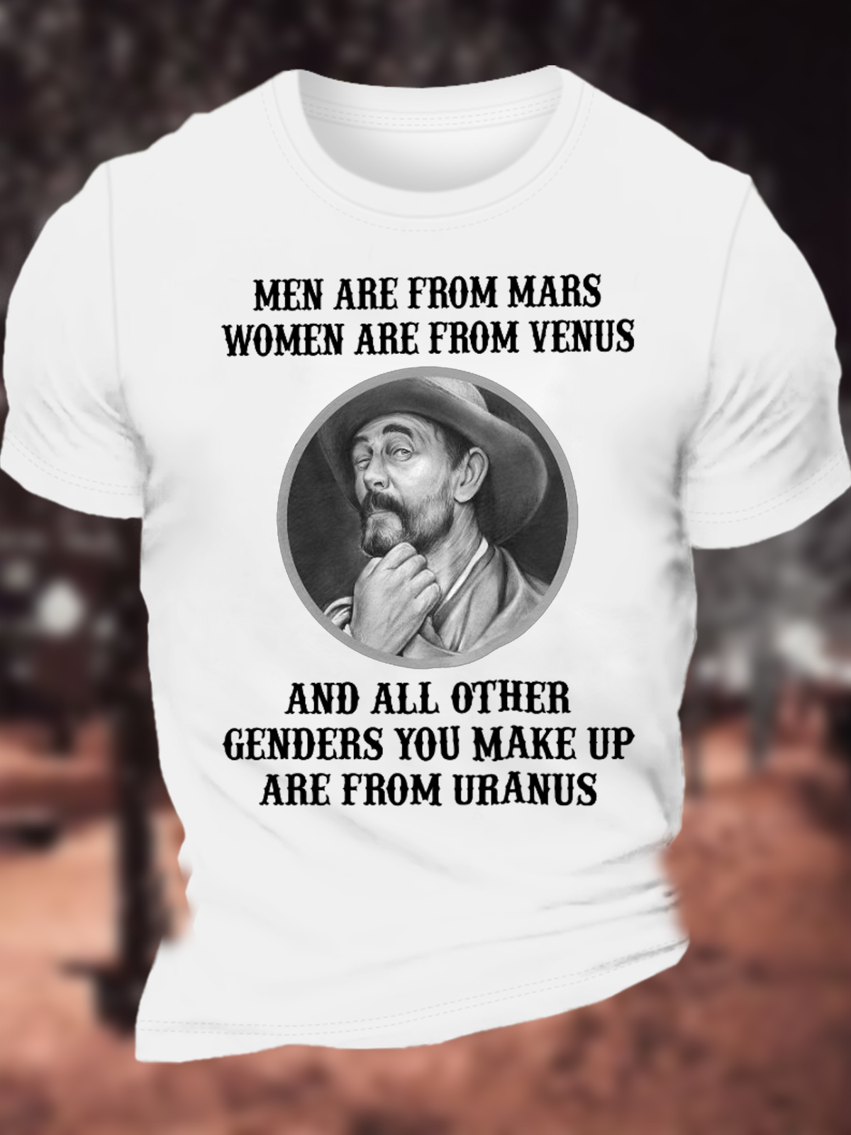 Herren sind von Mars Baumwolle Lässig T-Shirt