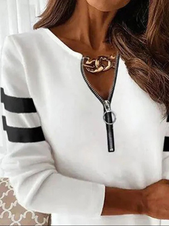 Sonstiges Lässig Sweatshirt Kleid mit Nein