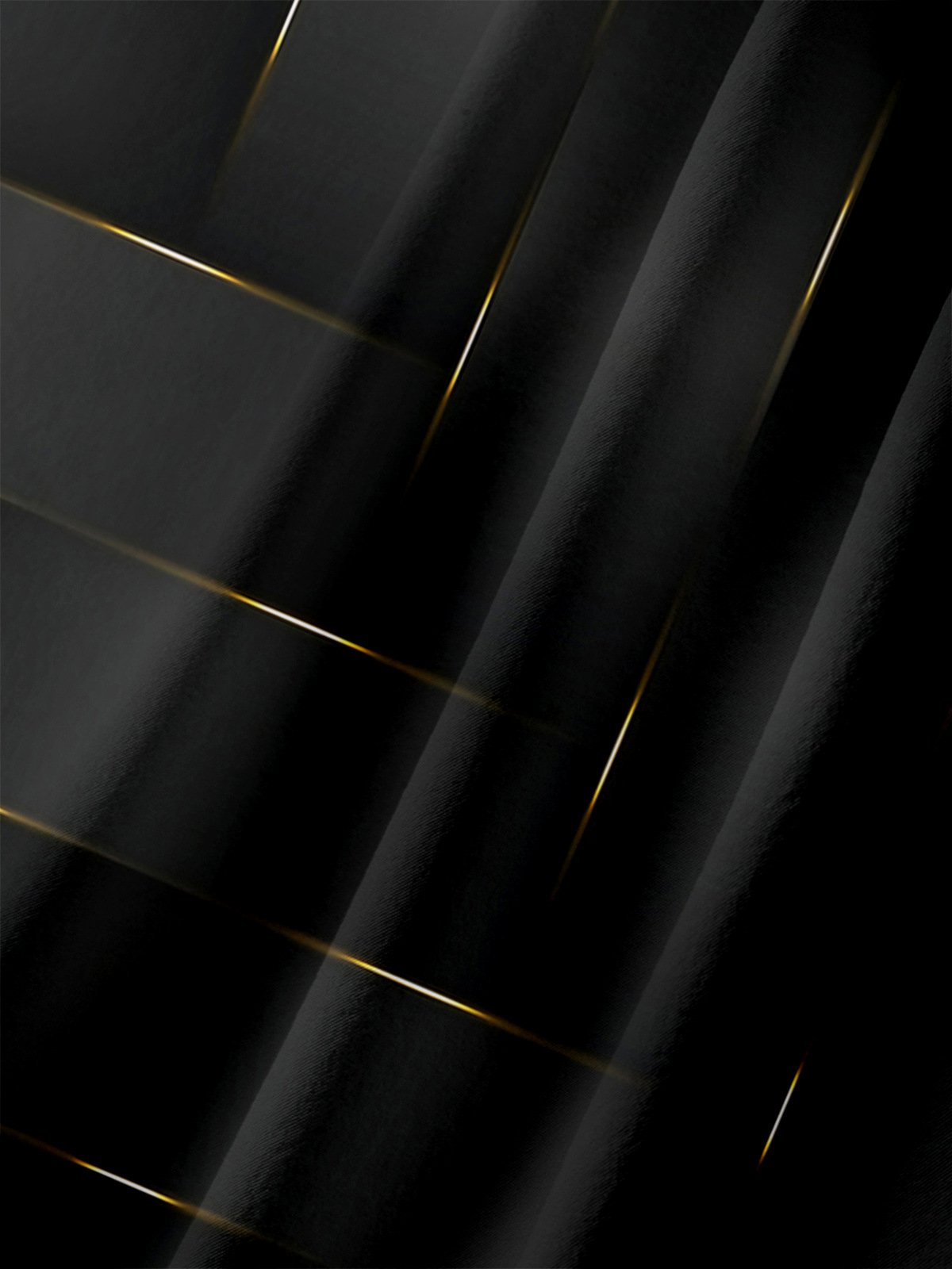 Schwarz Golden Geometrisch Muster Brusttasche Kurzarm Lässig Bluse