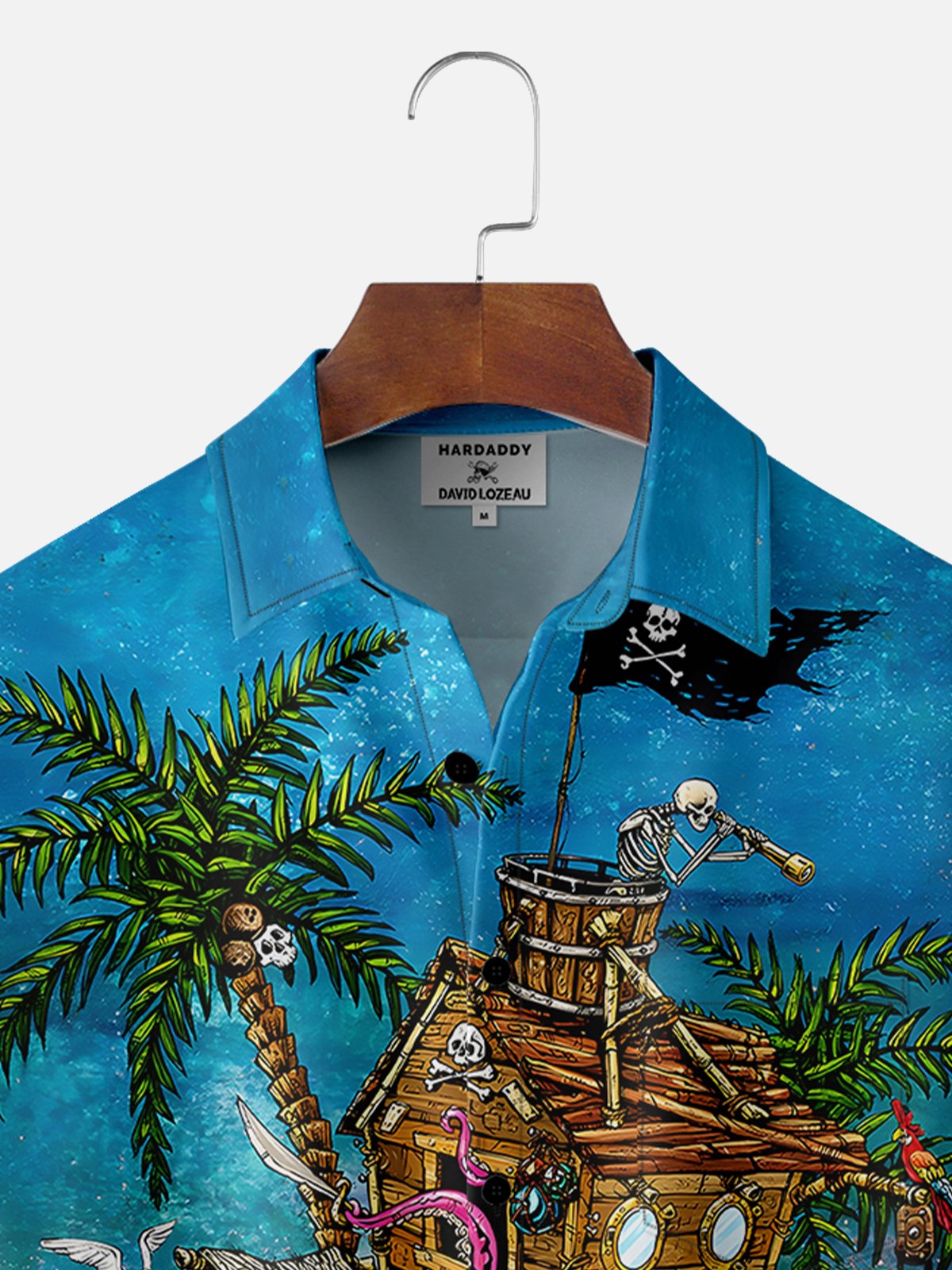 David Lozeau X HARDADDY® RUM Läufer Urlaub Bluse