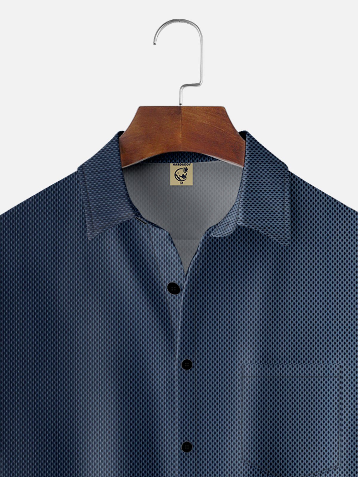 Farbverlauf Farbe Brusttasche Kurzarm Lässig Bluse
