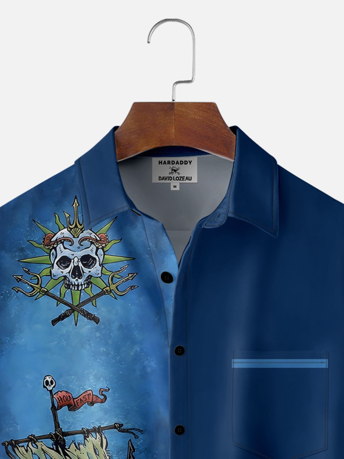 David Lozeau X HARDADDY® Heilige NIKOLAUS der das Meer Bluse