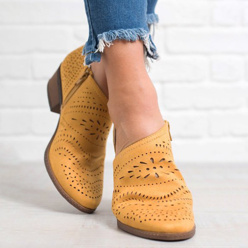 Modetalente Sandalen mit Blockabsatz