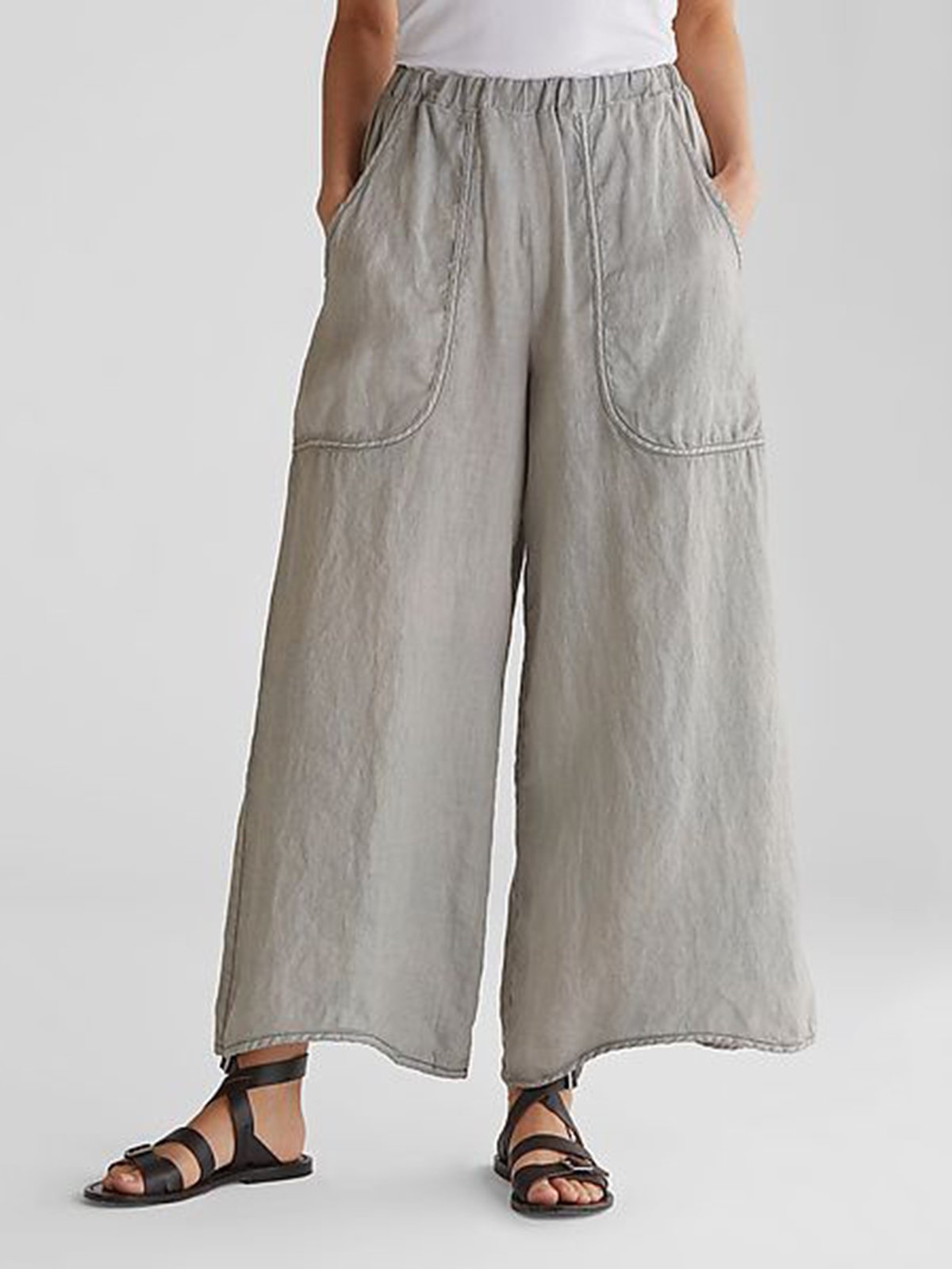 Modetalente Lässig Baumwollgemisch Hosen