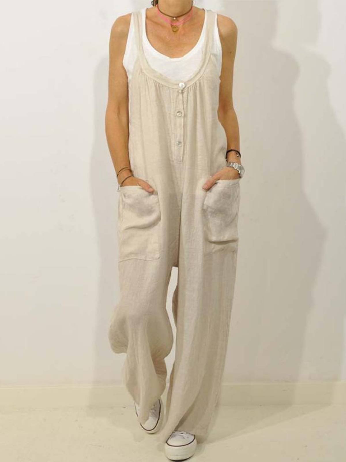 Modetalente Solid 1 Overalls Lässige schwarze Overalls