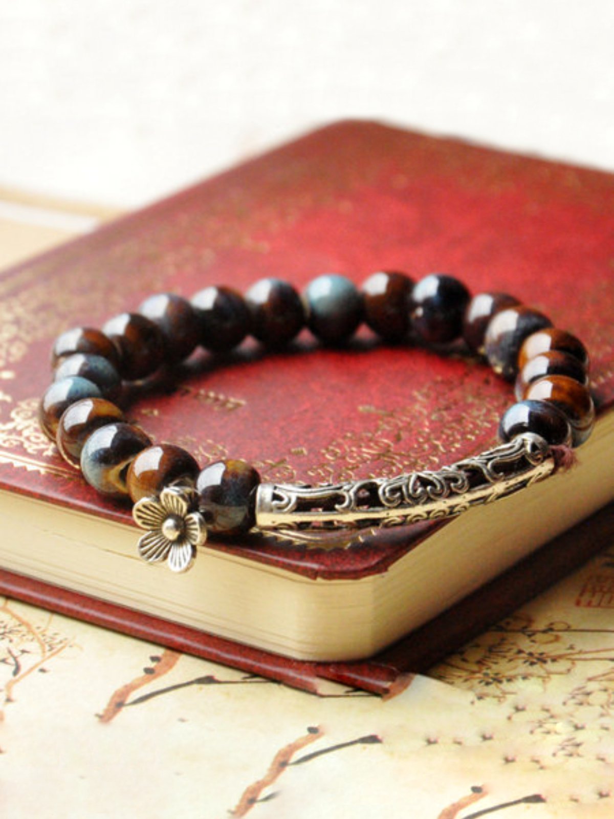 Fashion Blume Keramik Armbinde - Modetalente