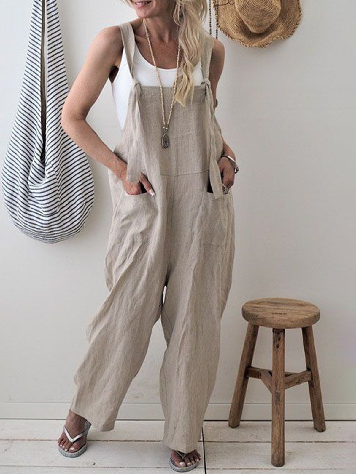 Lässig Baumwollgemisch Jumpsuits - Modetalente