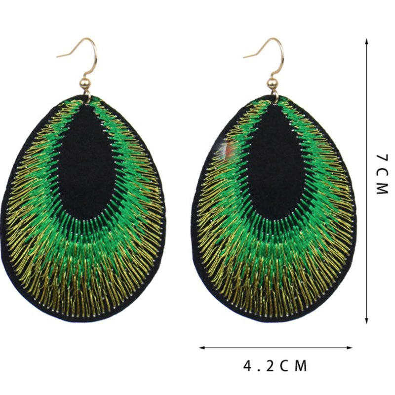 Modetalente Grün Schmuck Alle Jahreszeiten Segeltuch Lässig Schmuck