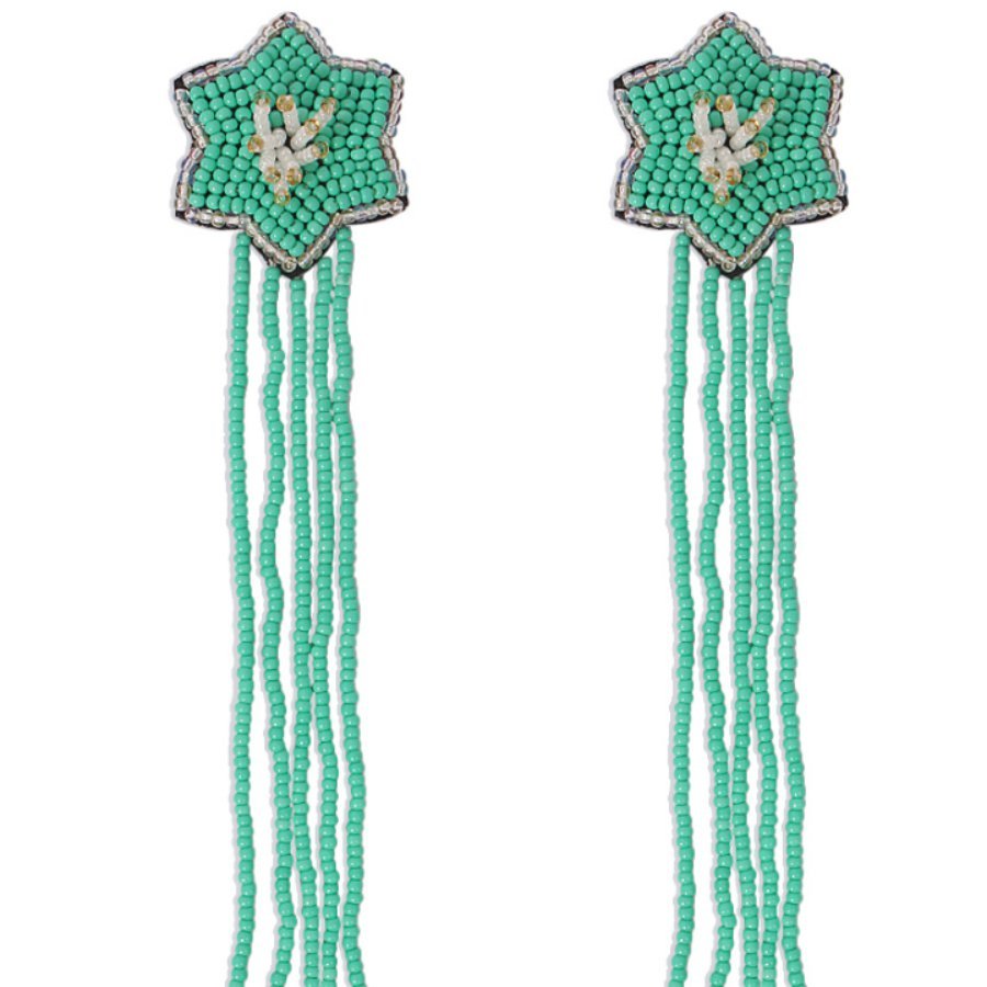 Modetalente Weiß Schmuck Alle Jahreszeiten Retro Polyester Schmuck