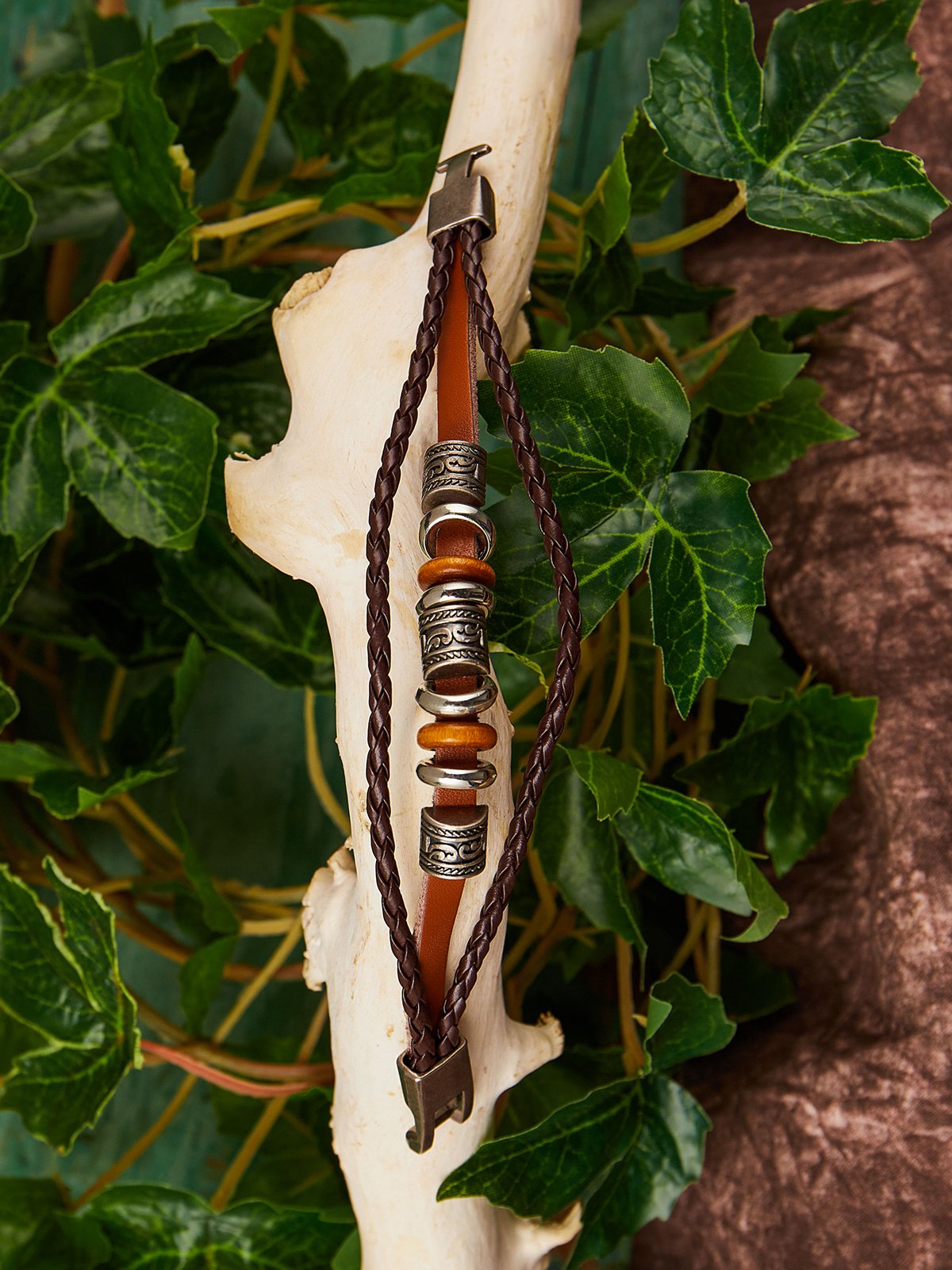 Modetalente Dunkelbraun Schmuck Lässig Legierung Alle Jahreszeiten Schmuck