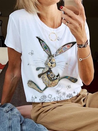 OSTERN Weit Lässig T-Shirt