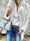 Webpelzjacke mit Revers