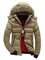 Lässige Daunenjacke mit Kapuze