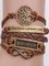 Modetalente Lässige Retro Armbänder europäischer und amerikanischer Bronze