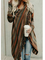Asymmetrischer Gestreifter Pullover