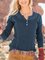 Modetalente Pullover V-Ausschnitt damenmode Langarm Pullover