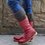 Retro Wasserdichter Schneestiefel mit Große Größen
