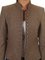 Kaffee Baumwolle Blazer