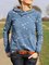 Modetalente Sweatshirt Lässiges Langarm mit Kapuze aus Baumwollmischung Sweatshirt