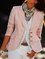 Revers Langarm Blazer Unifarben