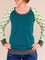 Baumwollgemisch Langarm Polka Dots Rundhals Blusen&Shirts