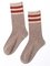 Retro Lässig Streifen Atmungsaktiv Warm Baumwolle Socken