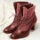 Modetalente Winterschuhe Damen Retro Bohemien PU Stiefelette