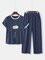 Gänseblümchen Print Lässig Pyjama Set