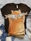 Große Größen Baumwollgemisch Tier Lässig Rundhals Shirts & Blusen&Shirts