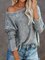 Rundhals Langarm Pullover