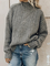 Modetalente Pullover Damen Lässig Langarm Große Größen Rollkragen Pullover