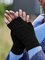 Retro Individualität Unifarben Fingerlos Lässig Handschuhe
