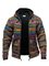 Retro Sweatjacke mit Kapuze