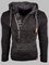 Einfarbige Sweatshirts mit Kapuze