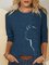 Retro Rundhals Shirts & Blusen aus Baumwolle
