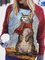 Retro Rundhals Sweatshirts mit Buchstabe Print