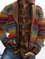 Herren Retro Jacke mit Farbblock
