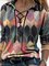 Retro Print Shirts & Blusen