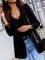 Langarm Arbeit Mantel Blazer
