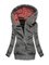 Sweatjacke mit Kariertem Muster