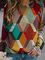 Langarm Lässige Sweatshirts mit Farbblock