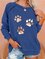 Lässige Baumwollgemische Sweatshirts
