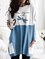Damen Libelle Print Sweatshirt