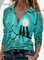 Katze Print Damen Sweatshirt