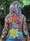 Damen Schicke Böhmische Jacke mit Kapuze